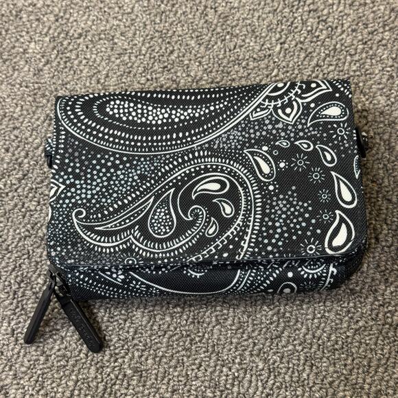 Vera Bradley STELLAR PAISLEY RFID Tech Wristlet Quilted Cotton - Picture 1 of 7